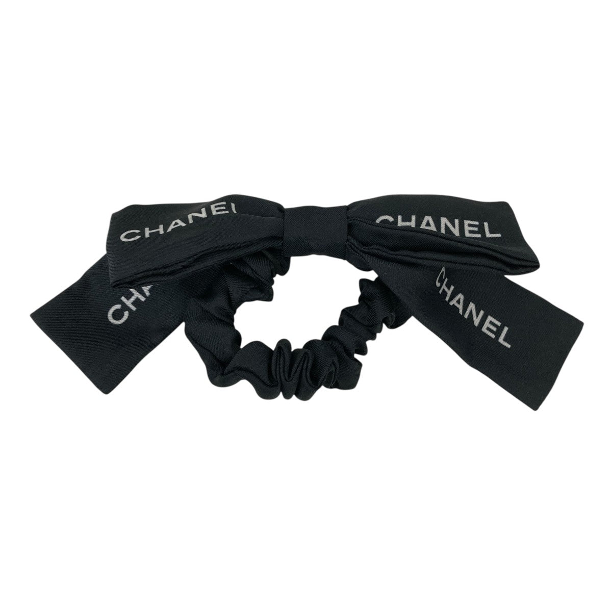 CHANEL シルクリボンロゴシュシュAA8926 古着・中古-1枚目のアイテム画像