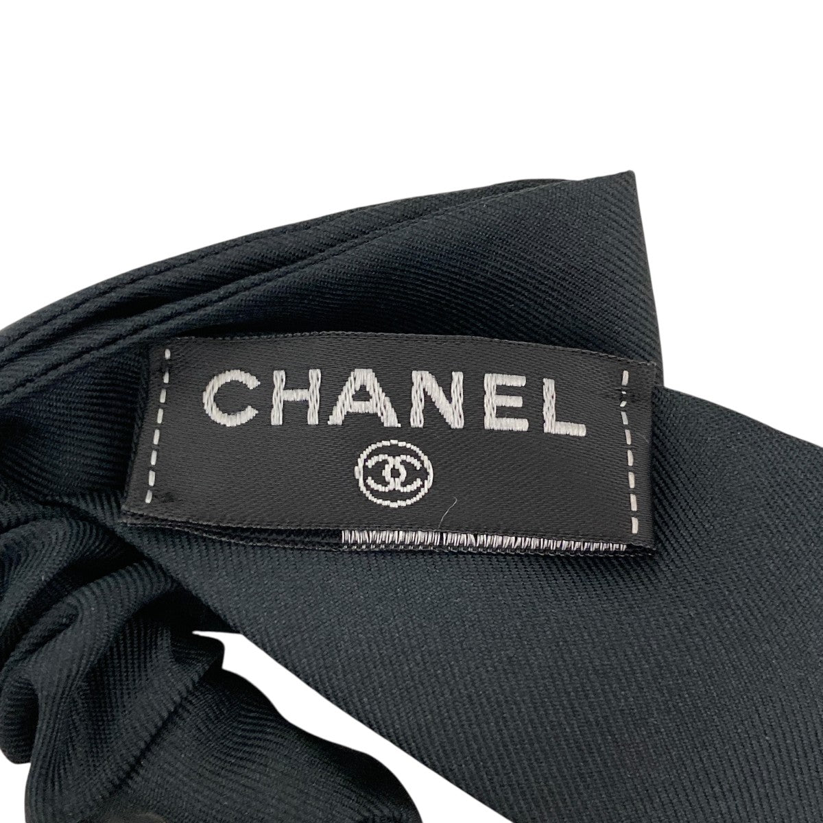 CHANEL シルクリボンロゴシュシュAA8926 古着・中古-3枚目のアイテム画像