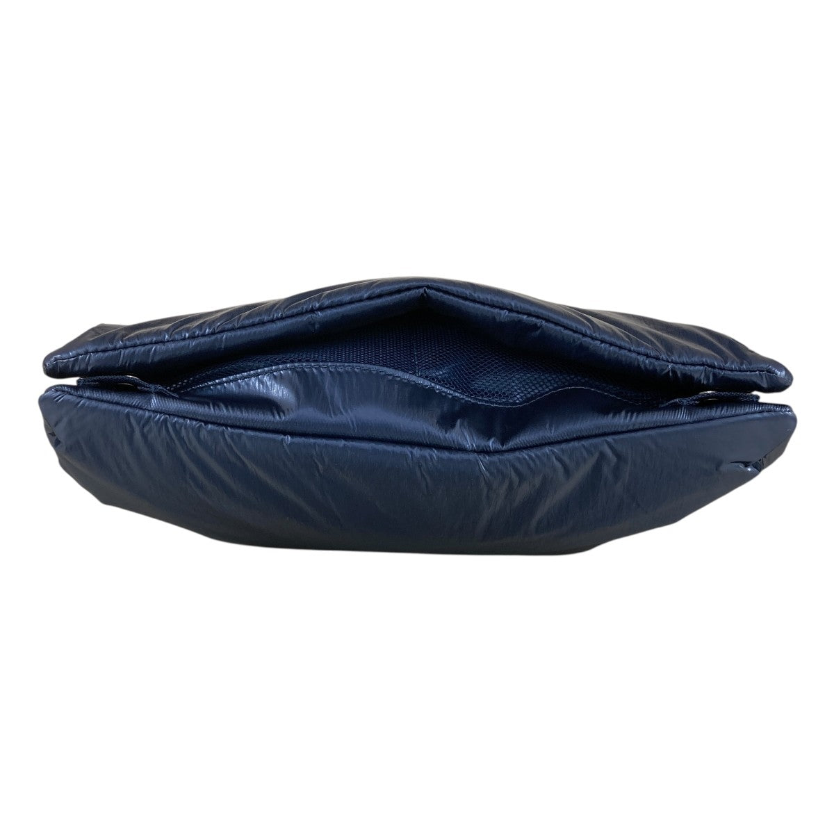 Flat Sacoche Large Marine Blue Metaricショルダーバッグ