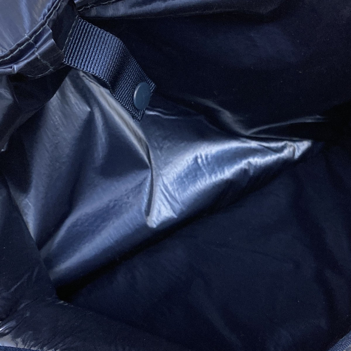 Flat Sacoche Large Marine Blue Metaricショルダーバッグ