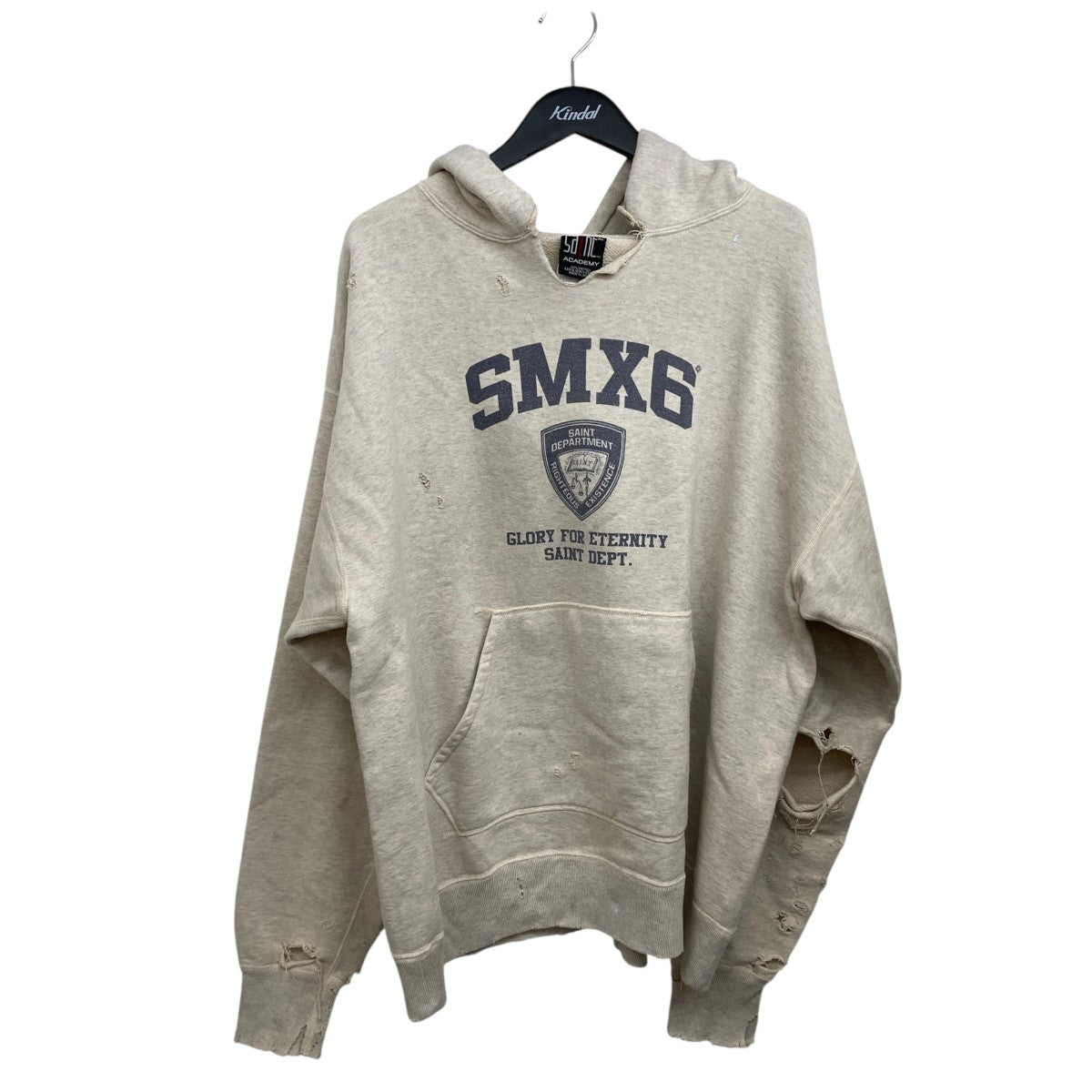 SA HOODIE   NYPD   GREYパーカーSM-A22-0000-059