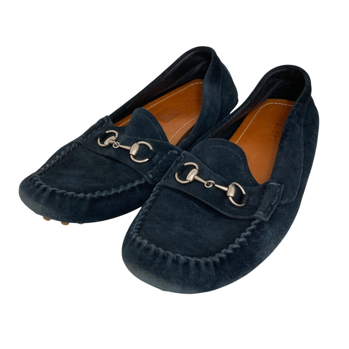 GUCCI スウェードローファーローファー408521 古着・中古-1枚目のアイテム画像