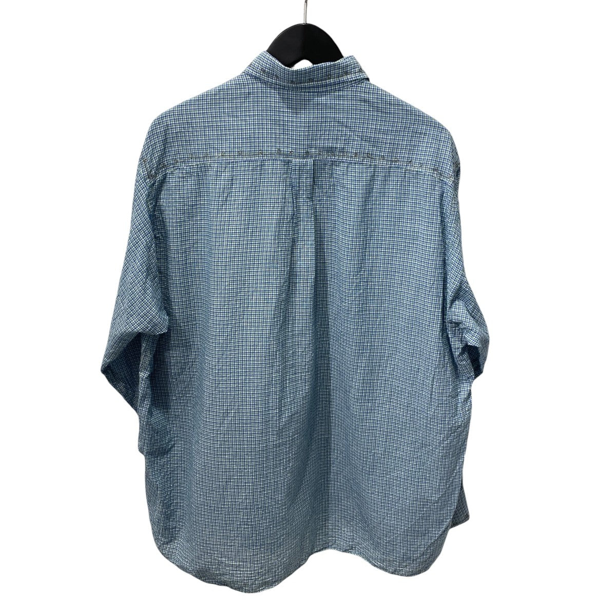 MAATEE＆SONS 26SSGUPTA EMBROIDARYチェック長袖シャツMT6103-0618 古着・中古-2枚目のアイテム画像