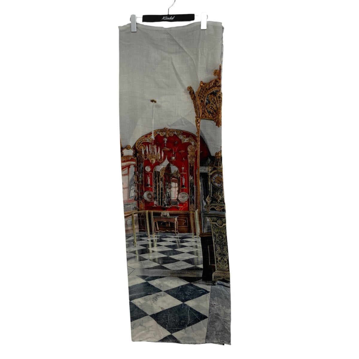 Massimo Listri×Monica Sarti 大判WOOL STOLE大判ストール 古着・中古-5枚目のアイテム画像