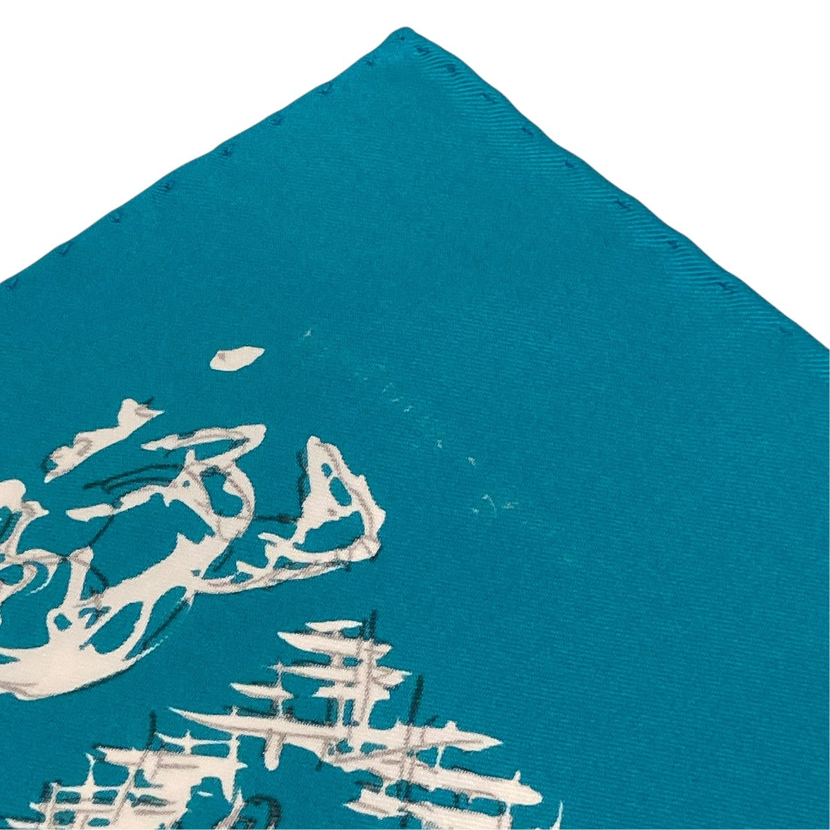 HERMES(エルメス) BANDANA TWILL カレ55スカーフ ブルー｜【公式