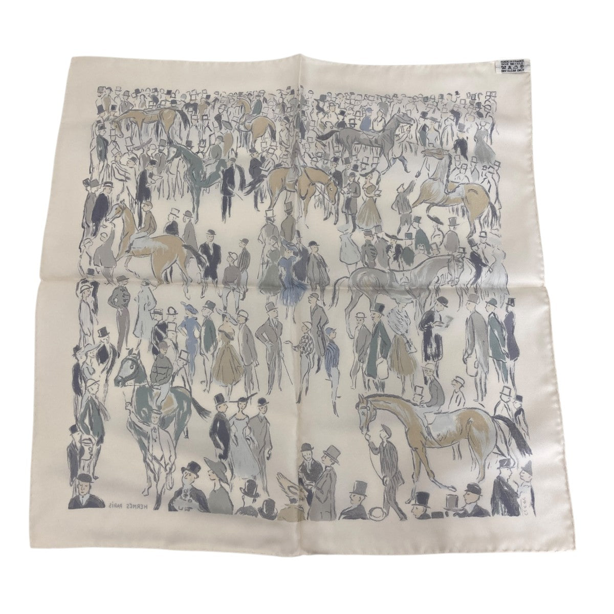 HERMES Paddock プチカレ45スカーフ 古着・中古-2枚目のアイテム画像