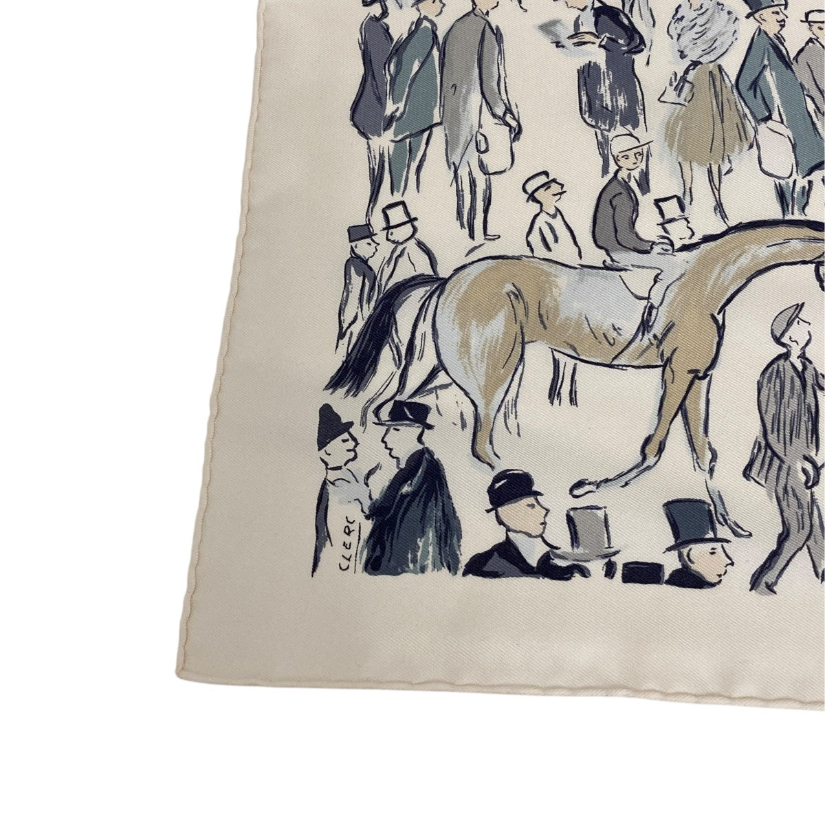 HERMES Paddock プチカレ45スカーフ 古着・中古-6枚目のアイテム画像