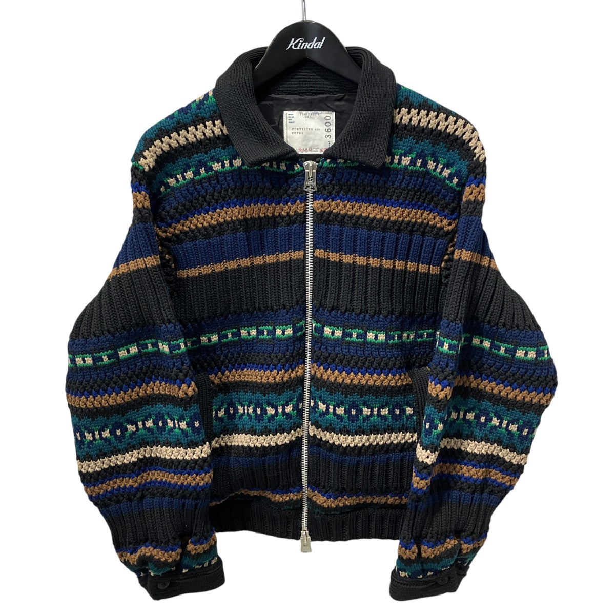 25SSMesh Knit Blousonニットジャケット25-03600M