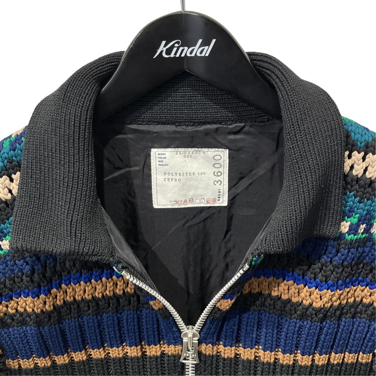25SSMesh Knit Blousonニットジャケット25-03600M
