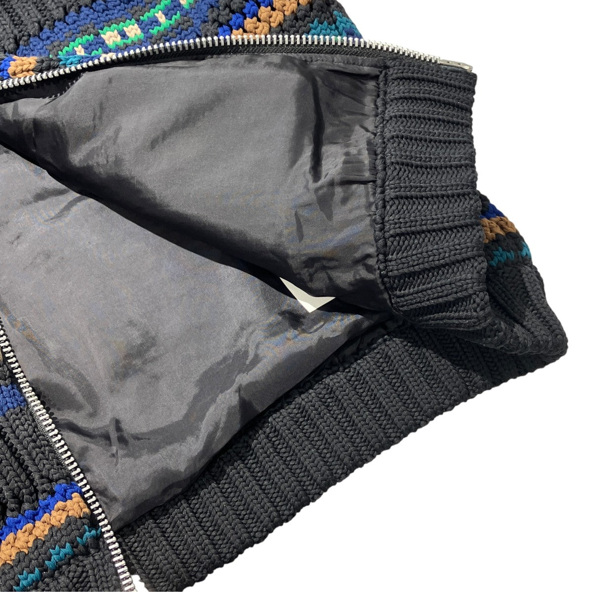 25SSMesh Knit Blousonニットジャケット25-03600M