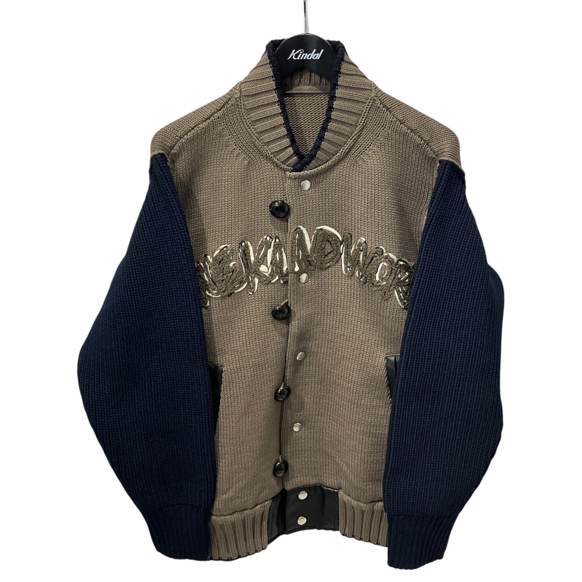 23SSEric Haze Code Embroidery Knitニットジャケット23-02985M
