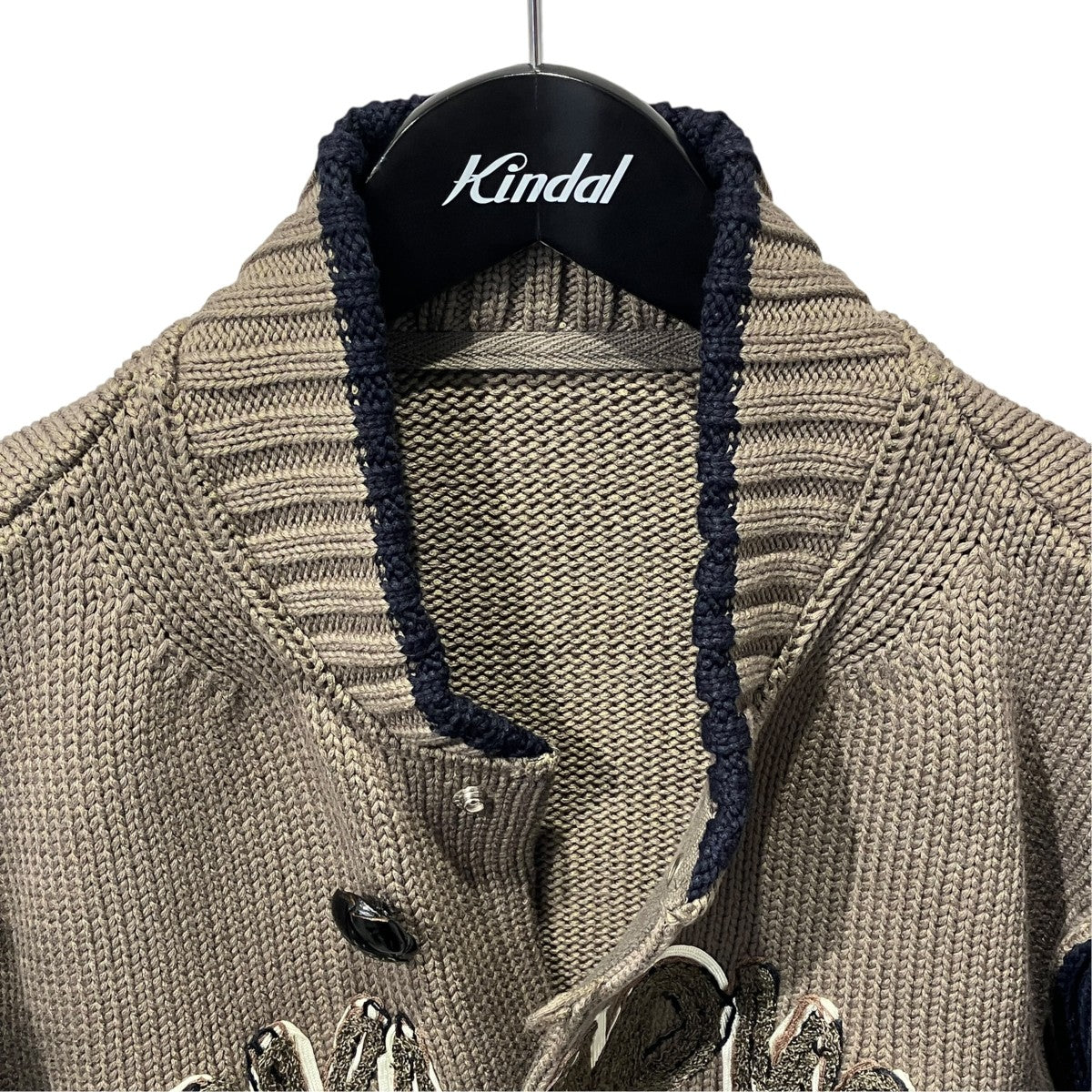 23SSEric Haze Code Embroidery Knitニットジャケット23-02985M