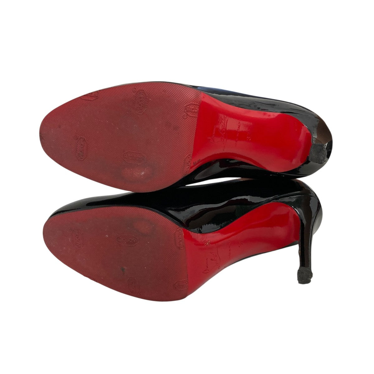 SIMPLE PUMP 100 PATENT CALFヒールパンプス3080377