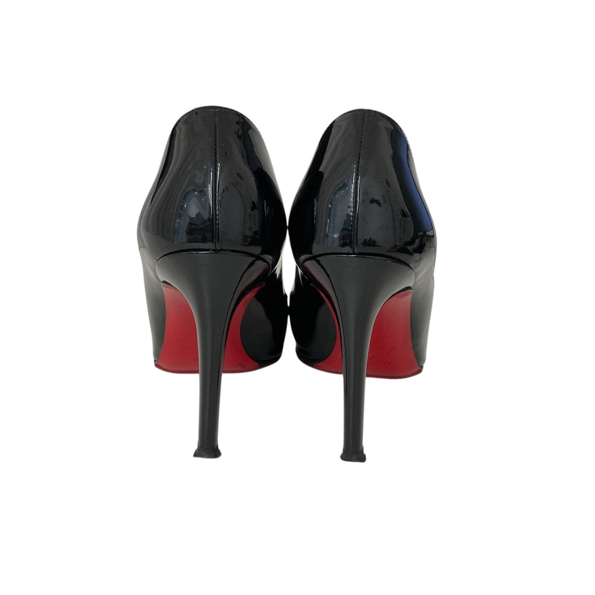 SIMPLE PUMP 100 PATENT CALFヒールパンプス3080377