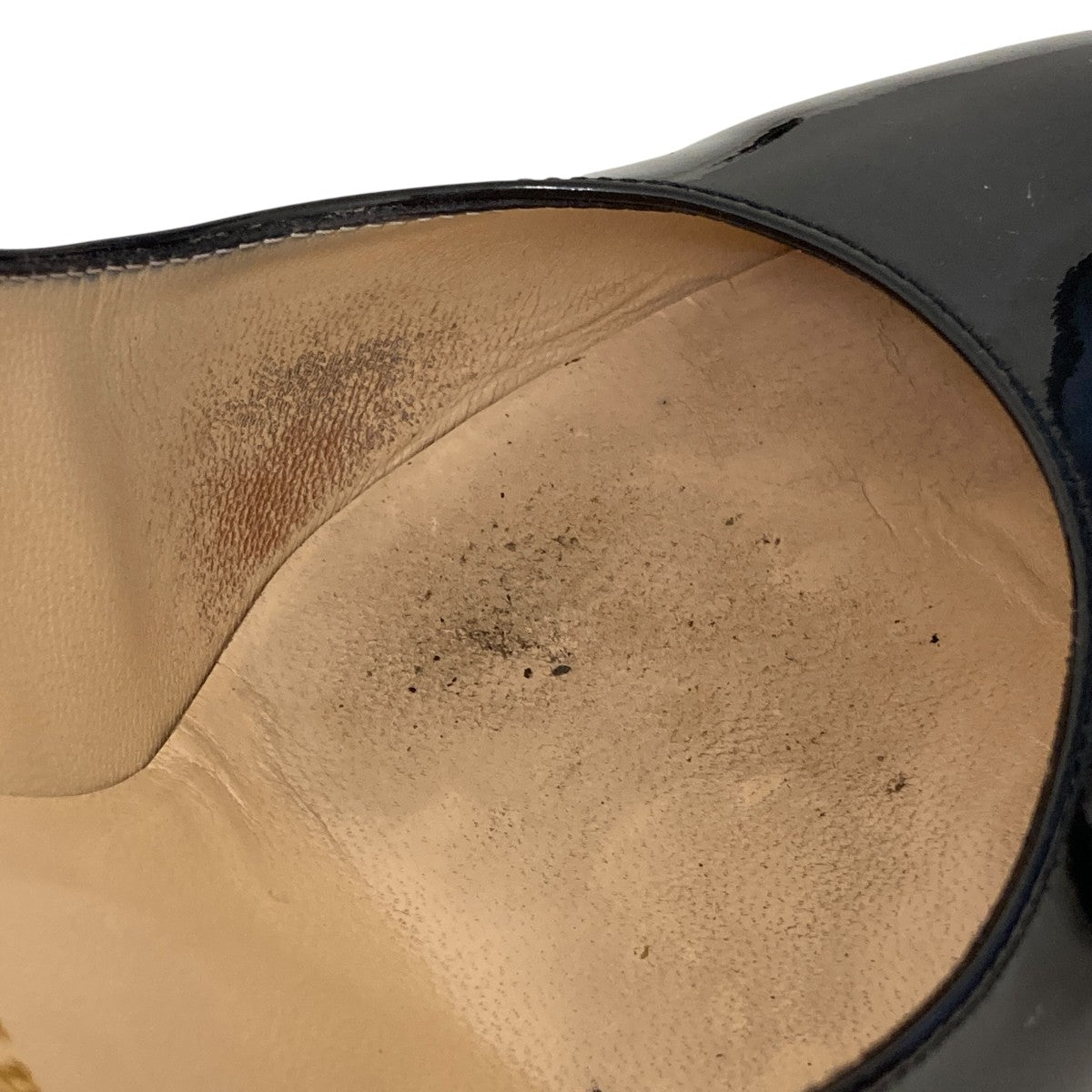 SIMPLE PUMP 100 PATENT CALFヒールパンプス3080377