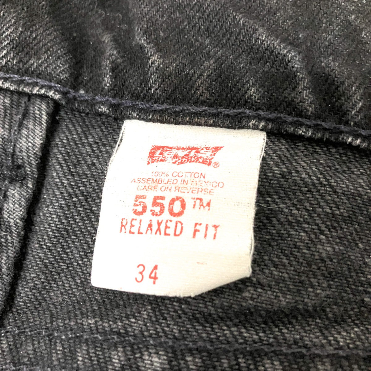 550 RELAXED FITデニムハーフパンツ