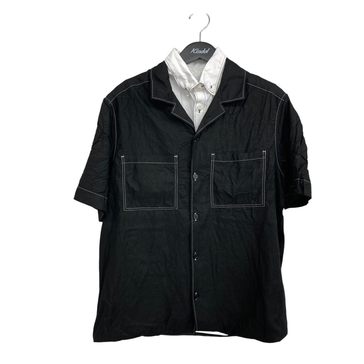 BURBERRY リカルド期 Oversized Double Shirt半袖シャツ4564528