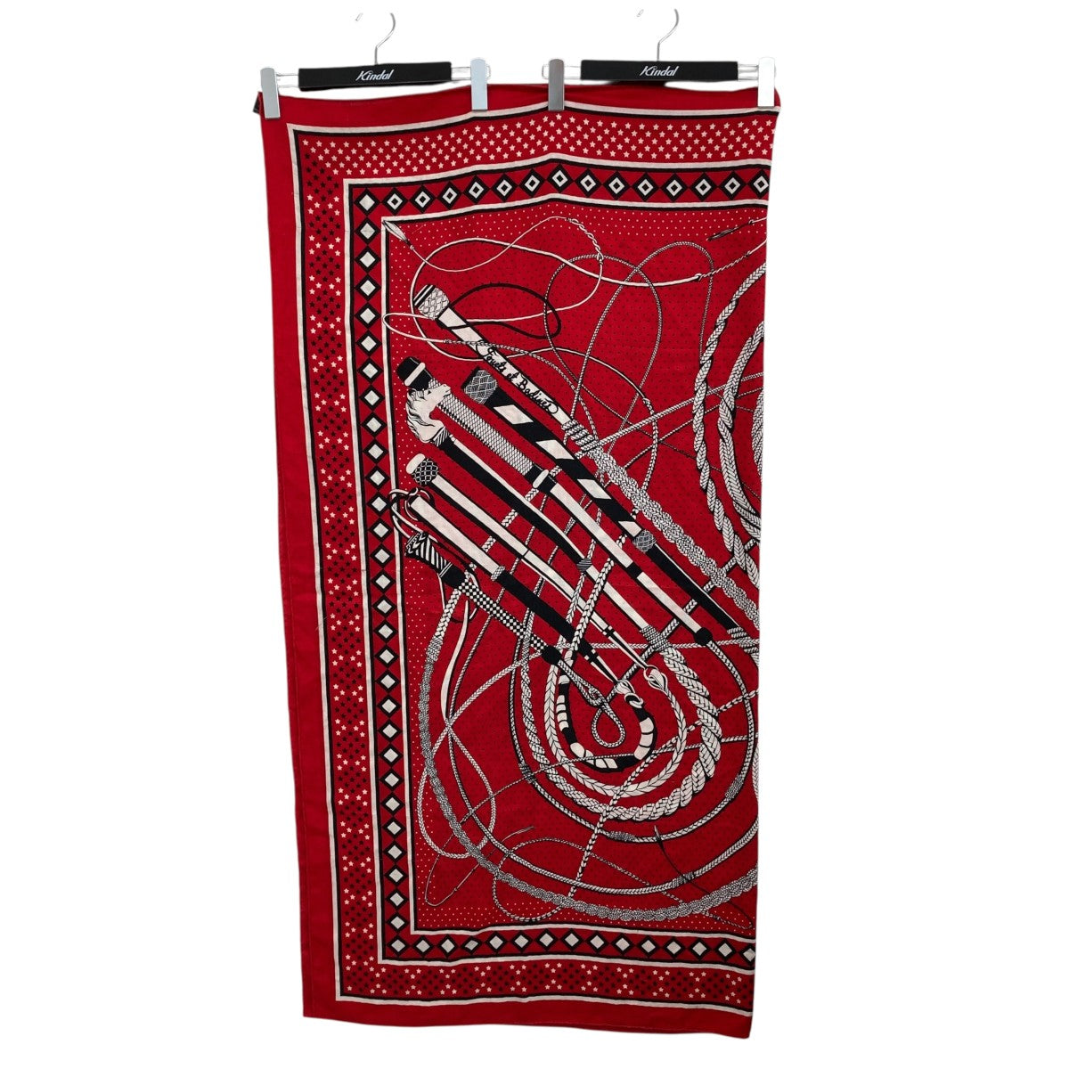カレ140 FOUETS ET BADINES BANDANA鞭とグリップ・バンダナスカーフ