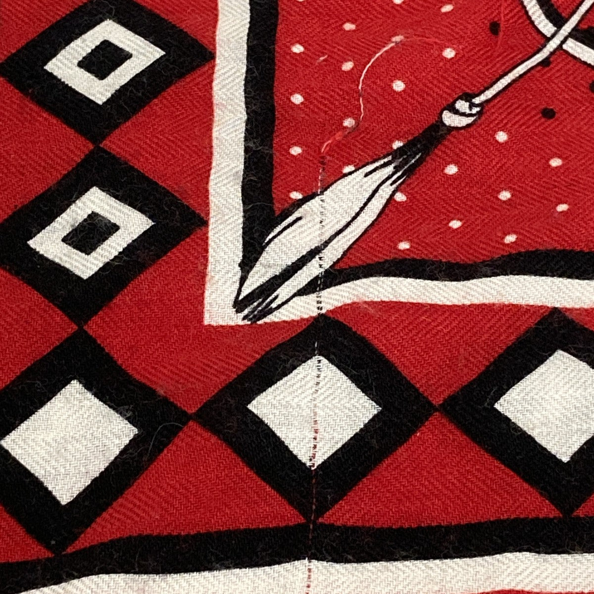 カレ140 FOUETS ET BADINES BANDANA鞭とグリップ・バンダナスカーフ