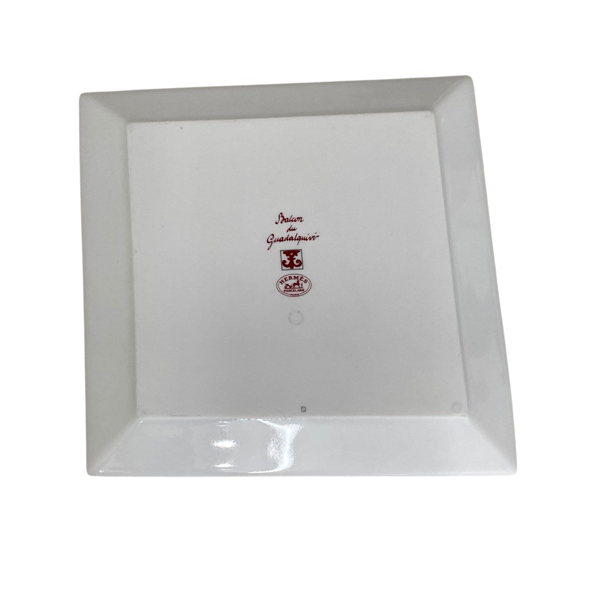 HERMES ガダルキヴィール スクエアプレート皿 古着・中古-2枚目のアイテム画像