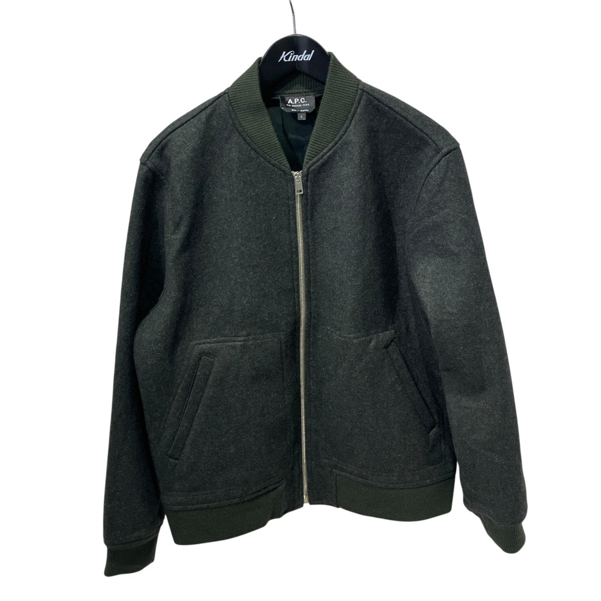 WOOL ZIP BLOUSONジップアップジャケット22H2-WVAXF-H02753