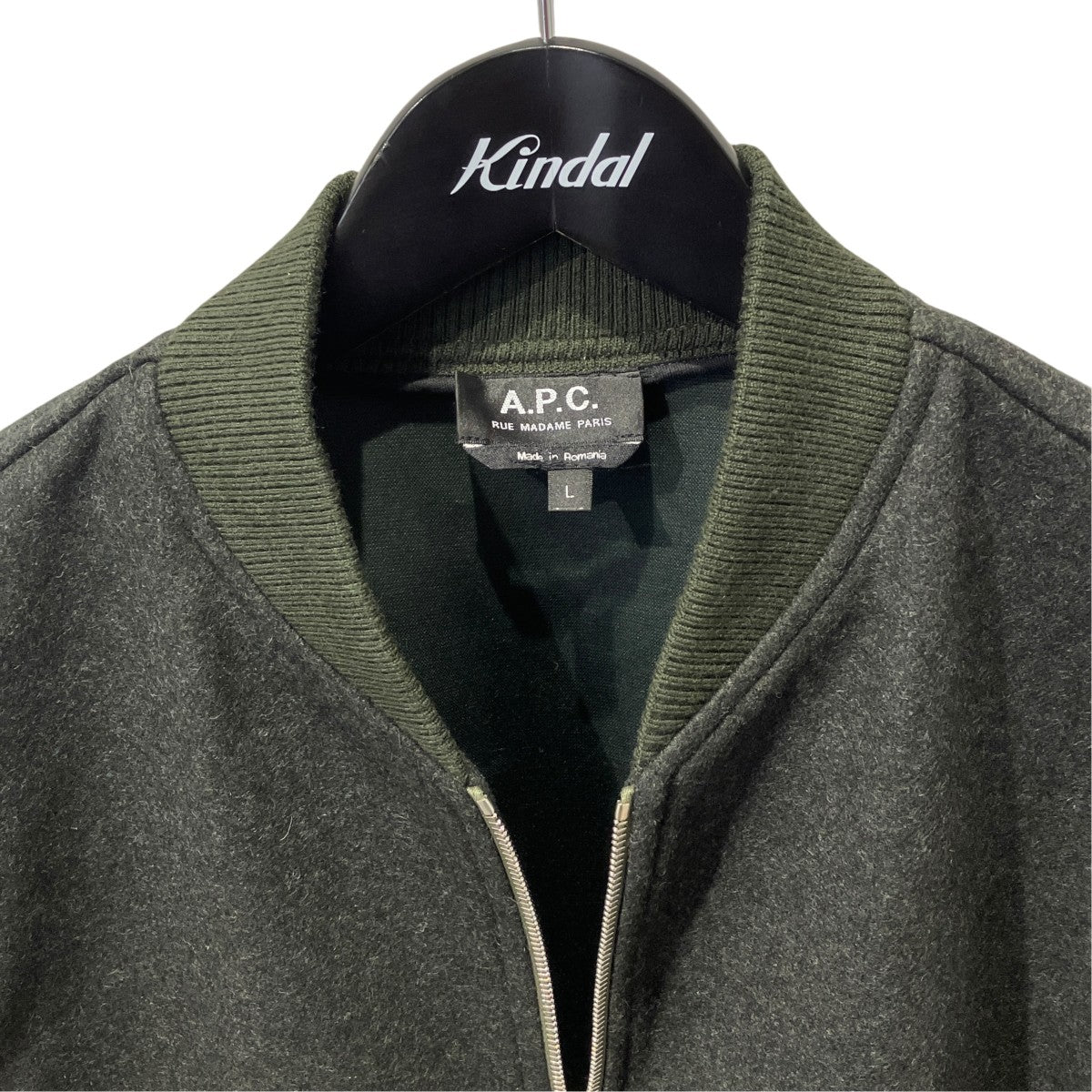 WOOL ZIP BLOUSONジップアップジャケット22H2-WVAXF-H02753