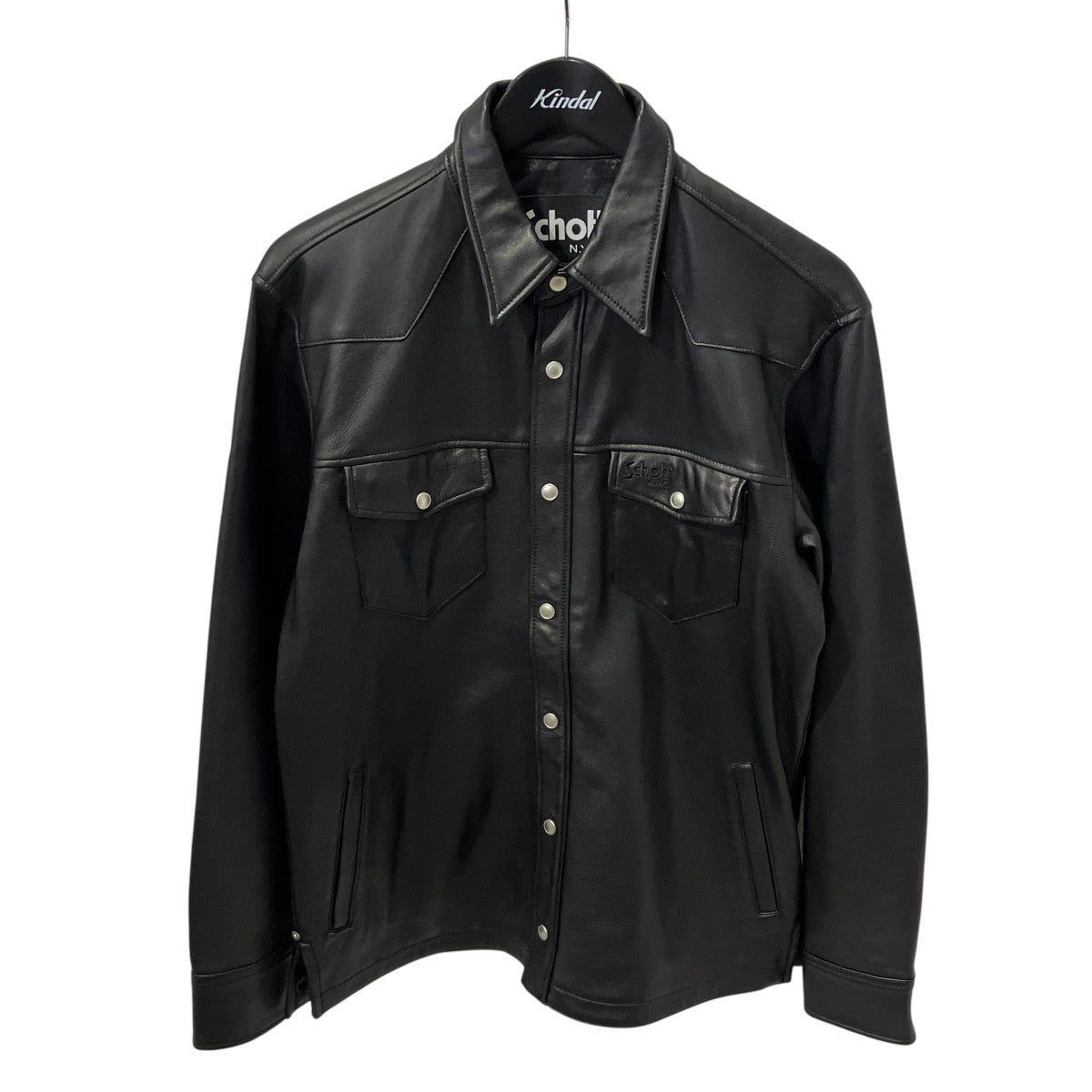 LAMB LEATHER SHIRTレザーシャツジャケット3111029
