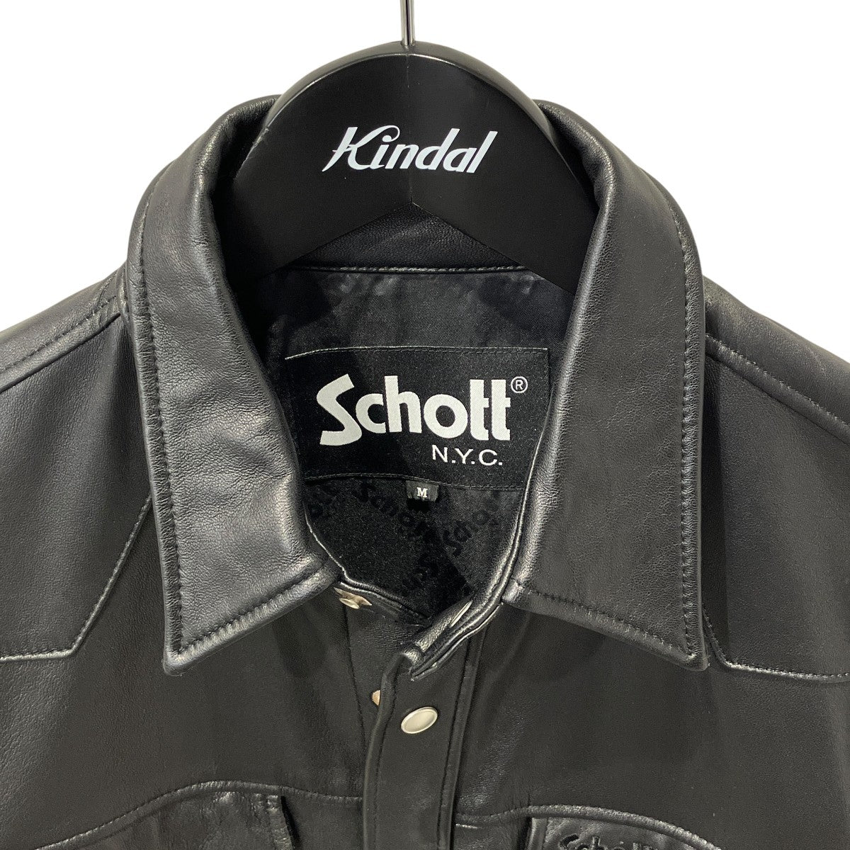 LAMB LEATHER SHIRTレザーシャツジャケット3111029