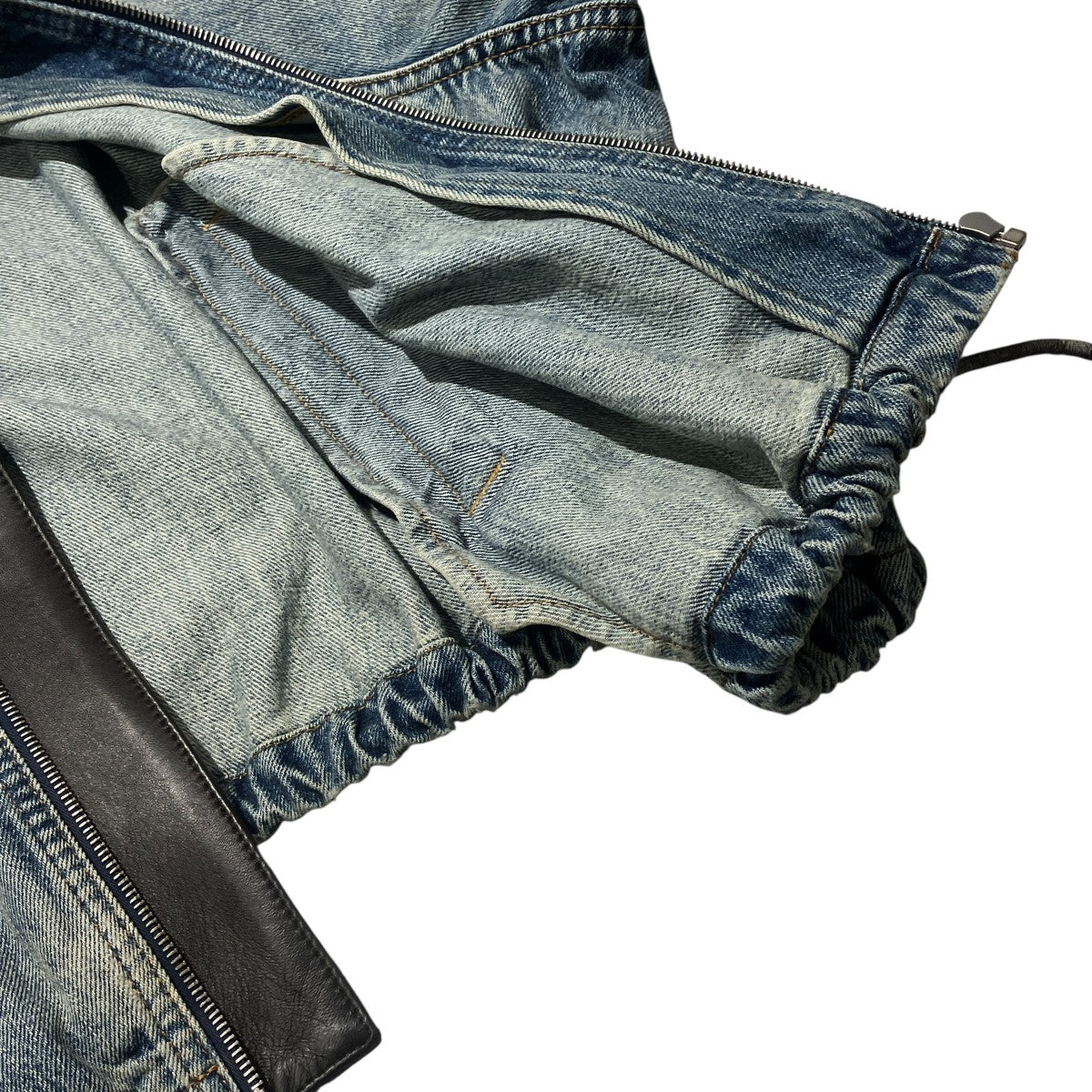 25SSSolid Pocket Zipper JacketデニムジャケットS359Y50X82