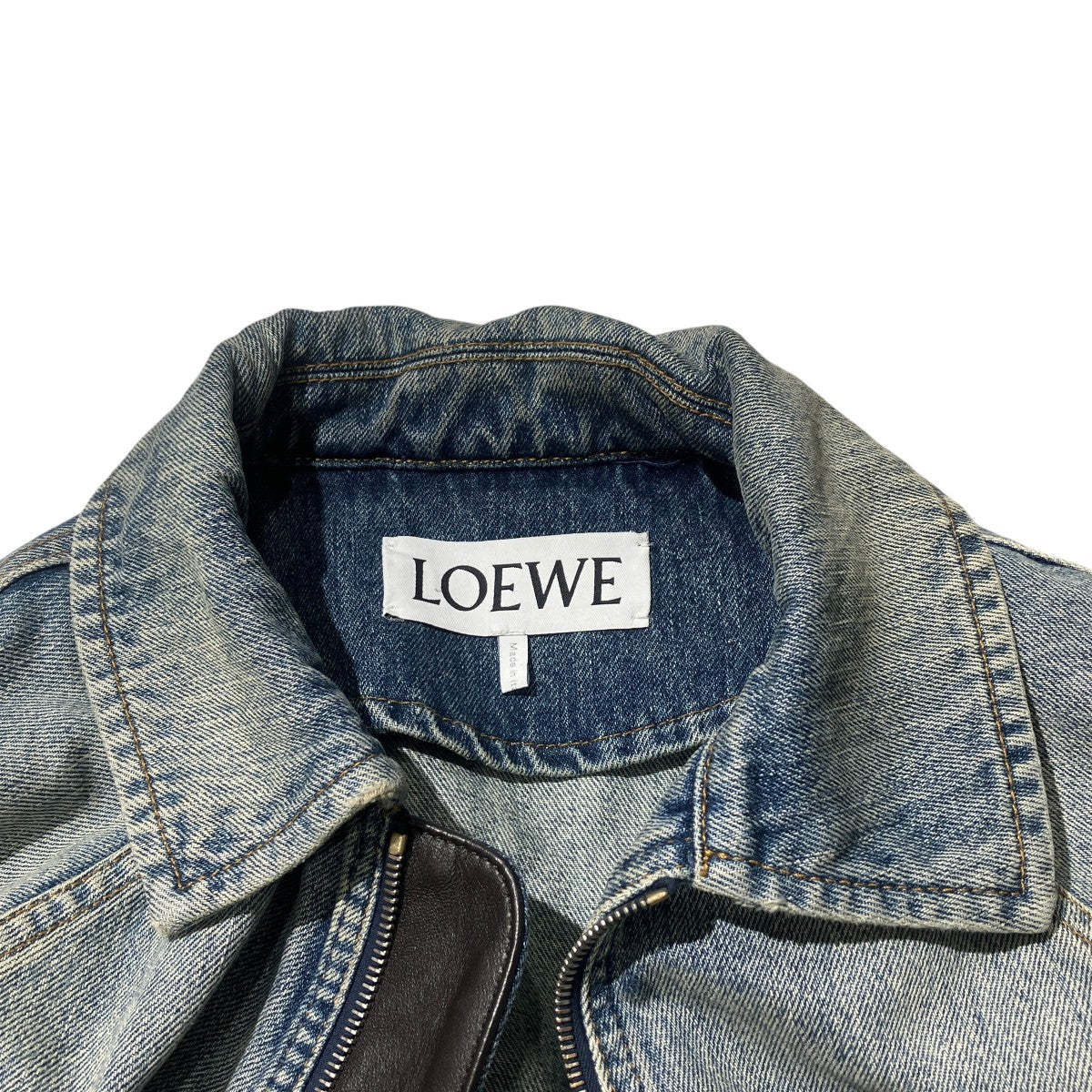 25SSSolid Pocket Zipper JacketデニムジャケットS359Y50X82