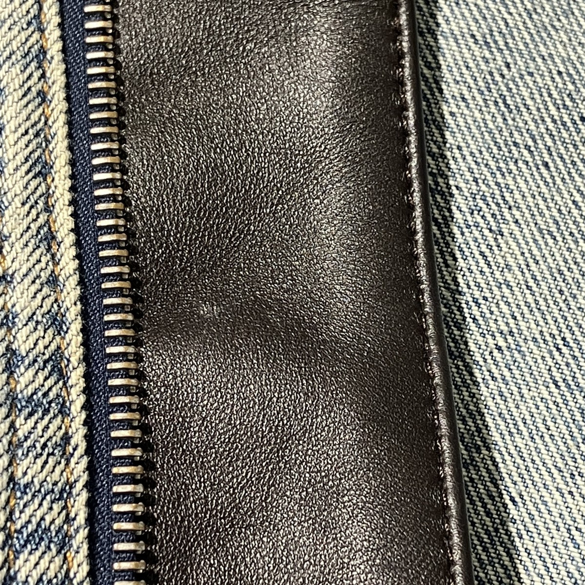 25SSSolid Pocket Zipper JacketデニムジャケットS359Y50X82