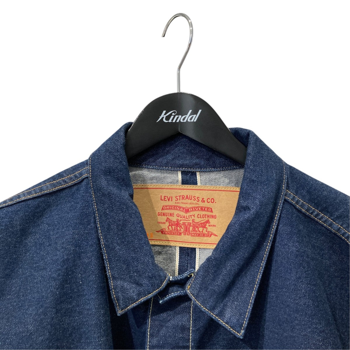 LEVI’S BEAMSコラボ SUPER WIDE TRUCKER JACKETデニムジャケット4515035276 古着・中古-3枚目のアイテム画像