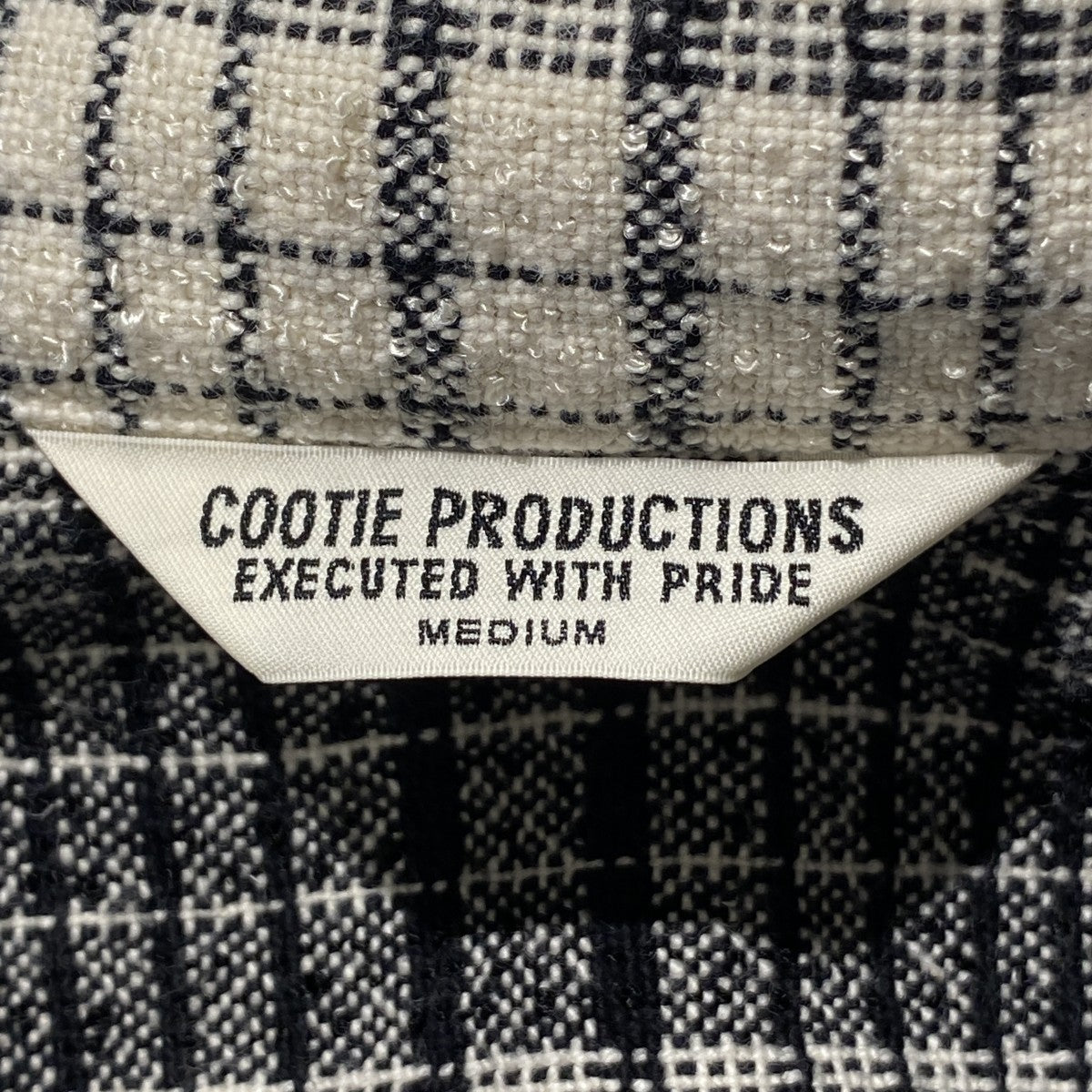 OMBRE CHECK OPEN CALLAR PULLOVER L／S SHIRTチェック長袖シャツ