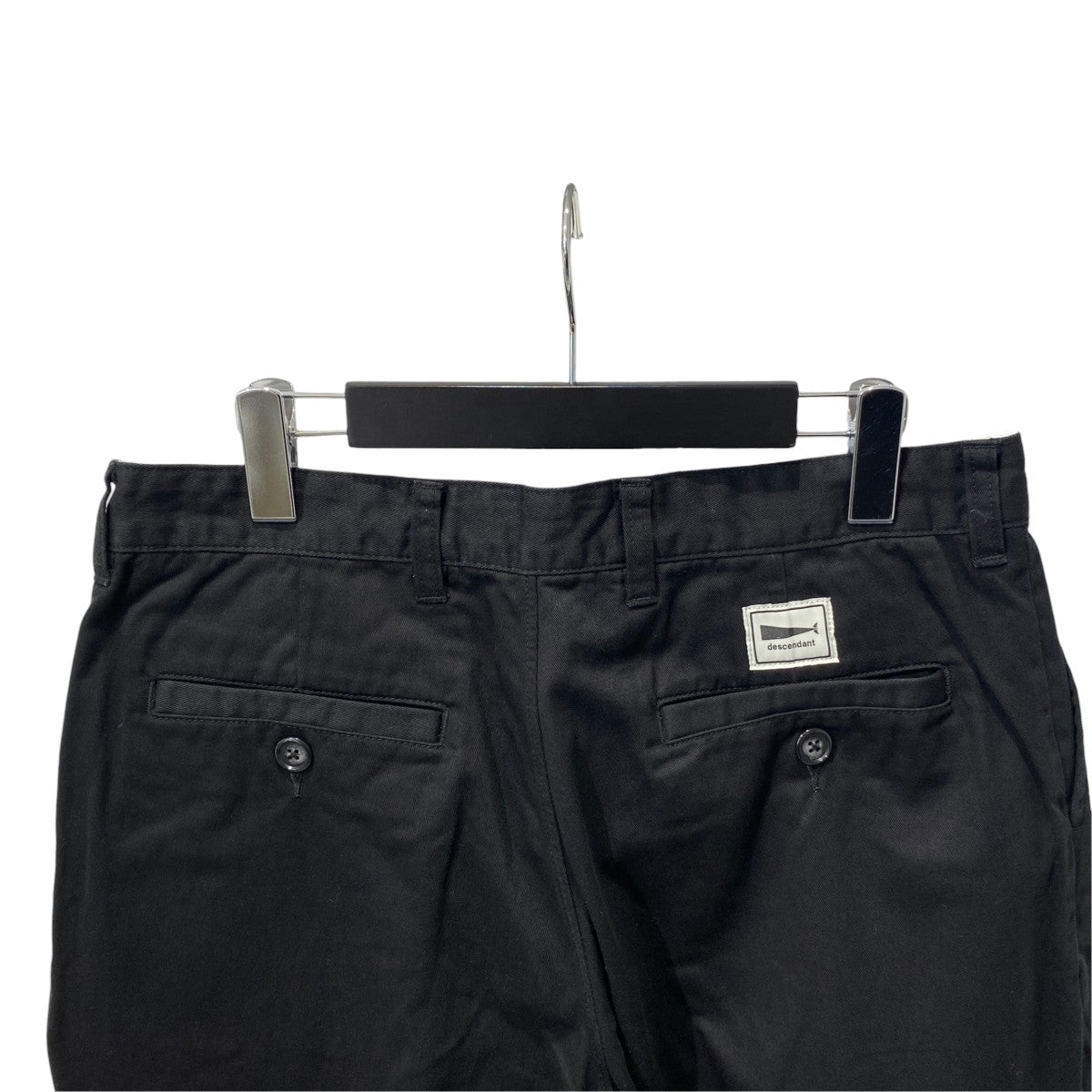 DC-3 ORGANIC COTTON TWILL TROUSERSタックパンツDC-3 WIDE