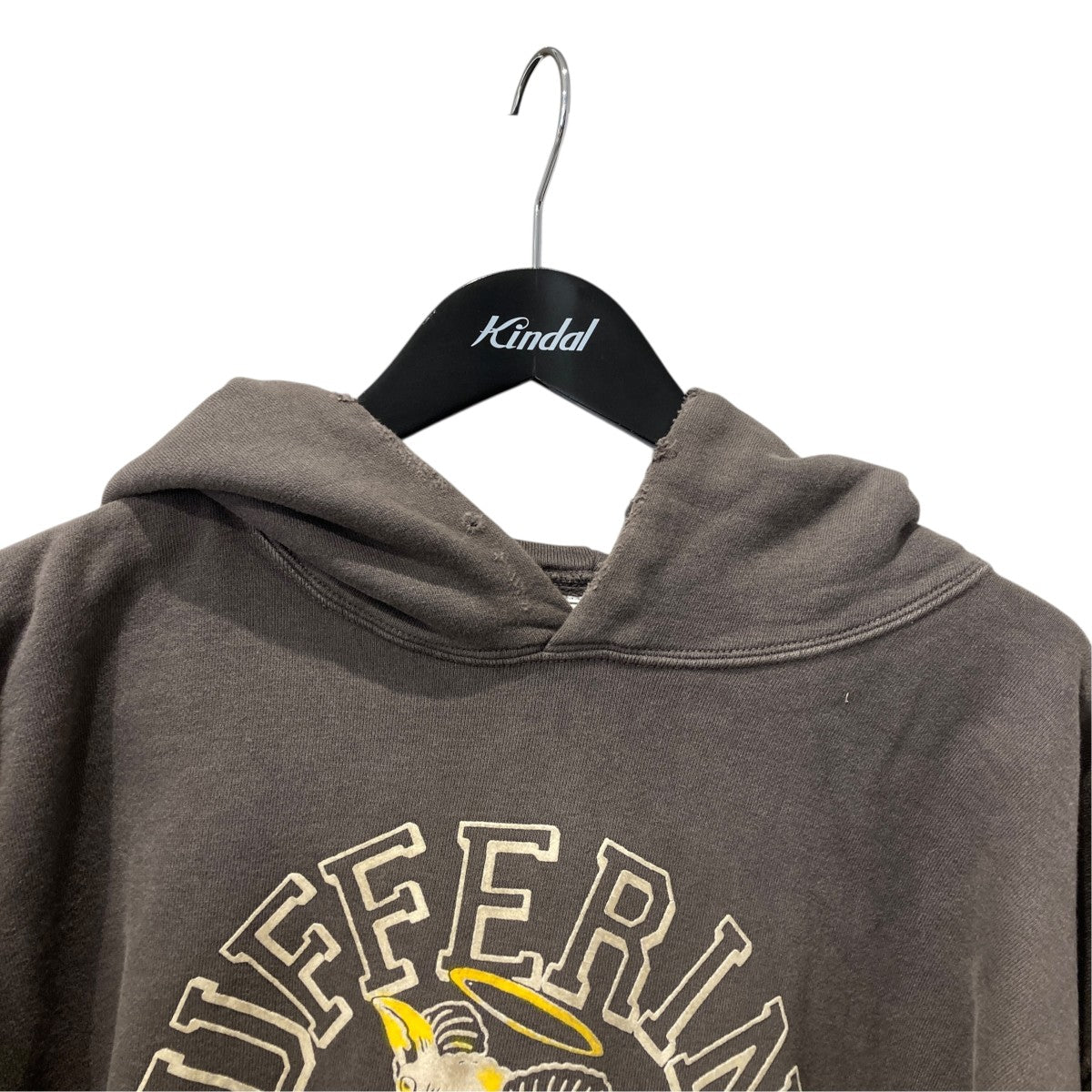 SAINT MICHAEL×NEXUSVII SUFFERING SAINTS SWEAT HOODIEスウェットRMA-NSA-COB 古着・中古-3枚目のアイテム画像
