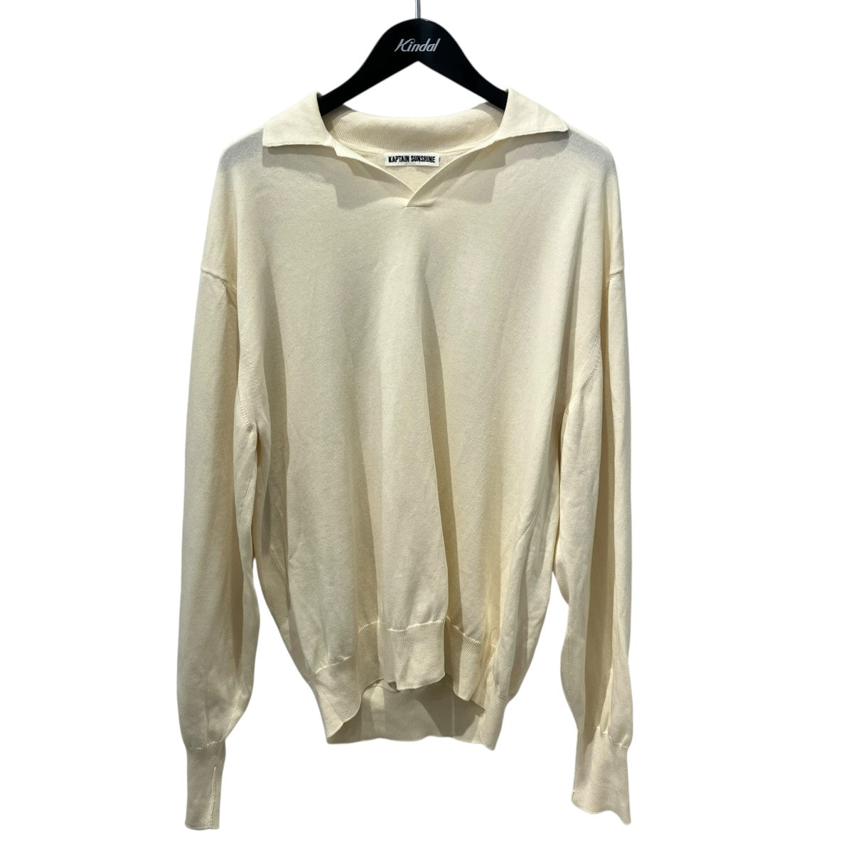 Cotton Knit Skipper Shirt薄手ニットKS24SKN04