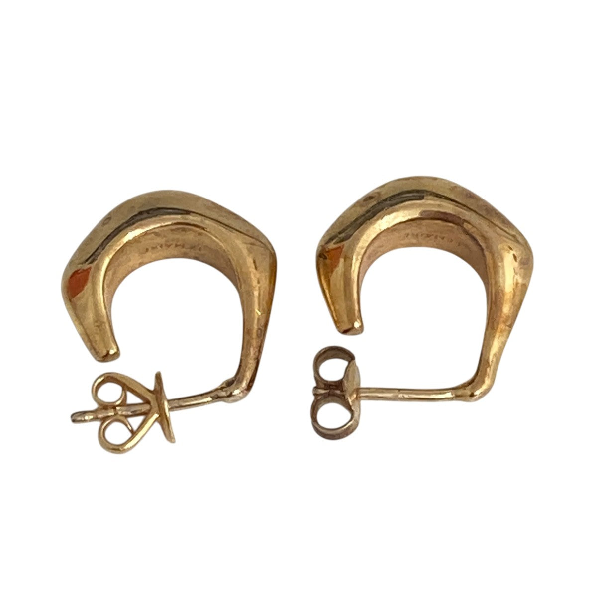 LEMAIRE CURVED MINI DROP EARRING IN VERMEILピアス 古着・中古-2枚目のアイテム画像