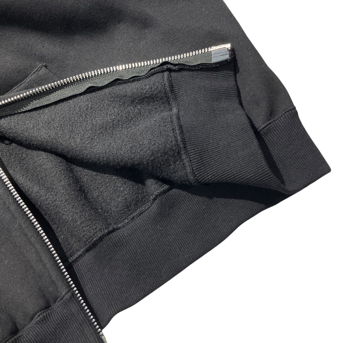 OG ZIP POLO SWEAT BLACKジップアップジャケットLG-010SW-25