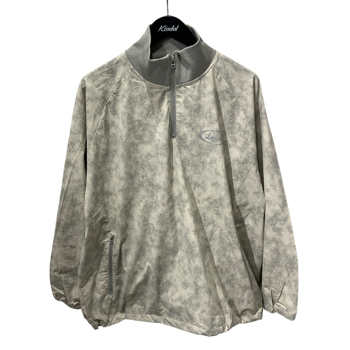 26SSLOCLBL02 2GR HALF ZIP TIE-DYE PULLOVERプルオーバージャケット
