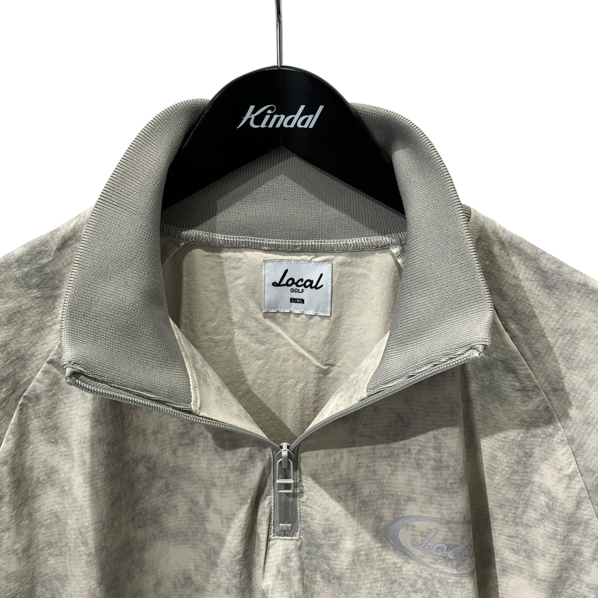 26SSLOCLBL02 2GR HALF ZIP TIE-DYE PULLOVERプルオーバージャケット