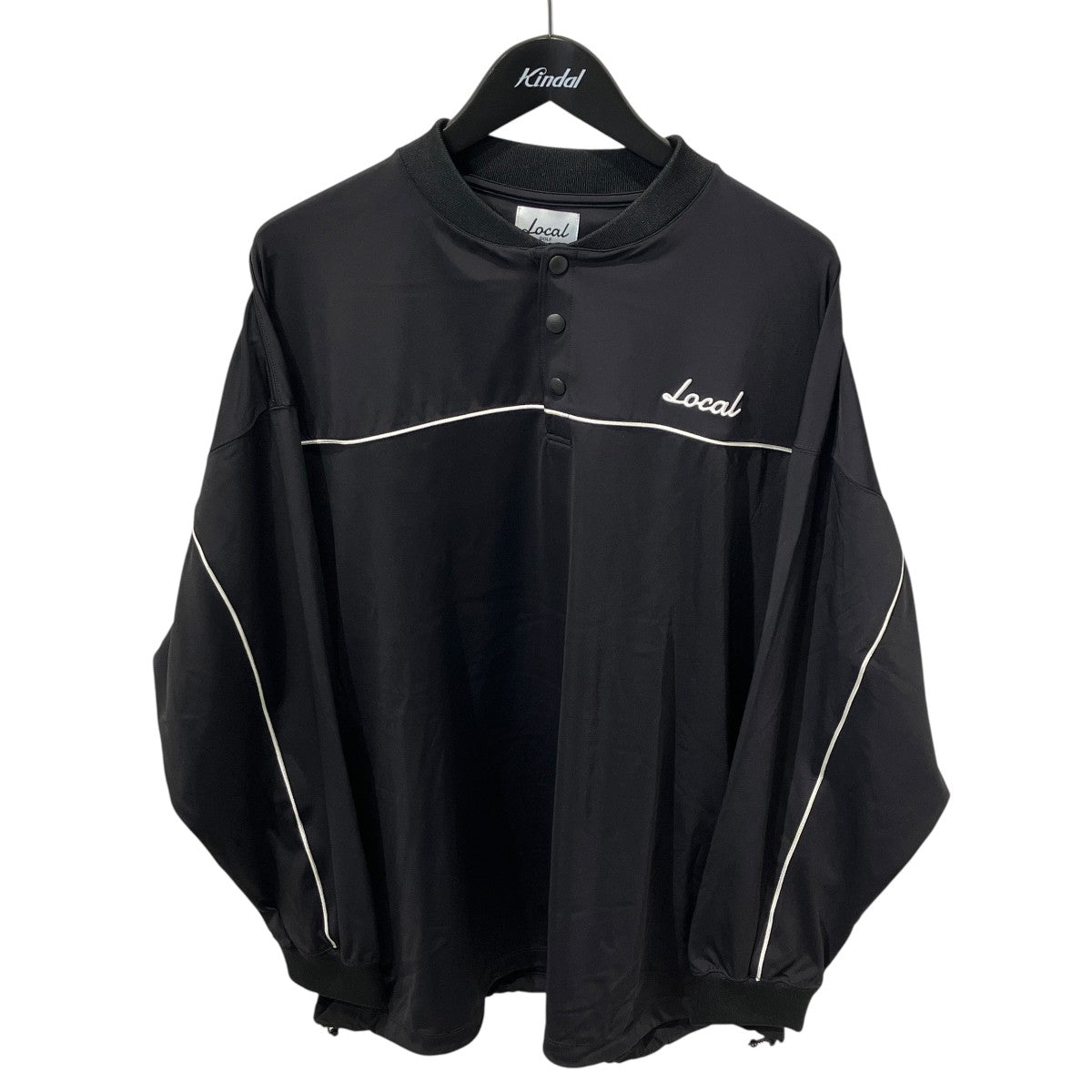 Contrast Piping L／S Henley長袖カットソーLG-006LM-25