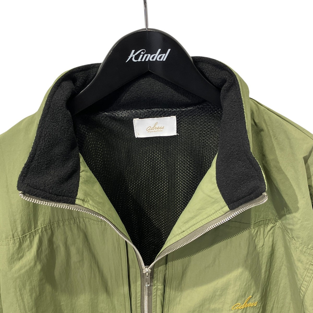 UTILITY JACKET OLIVEジップアップジャケットad2417