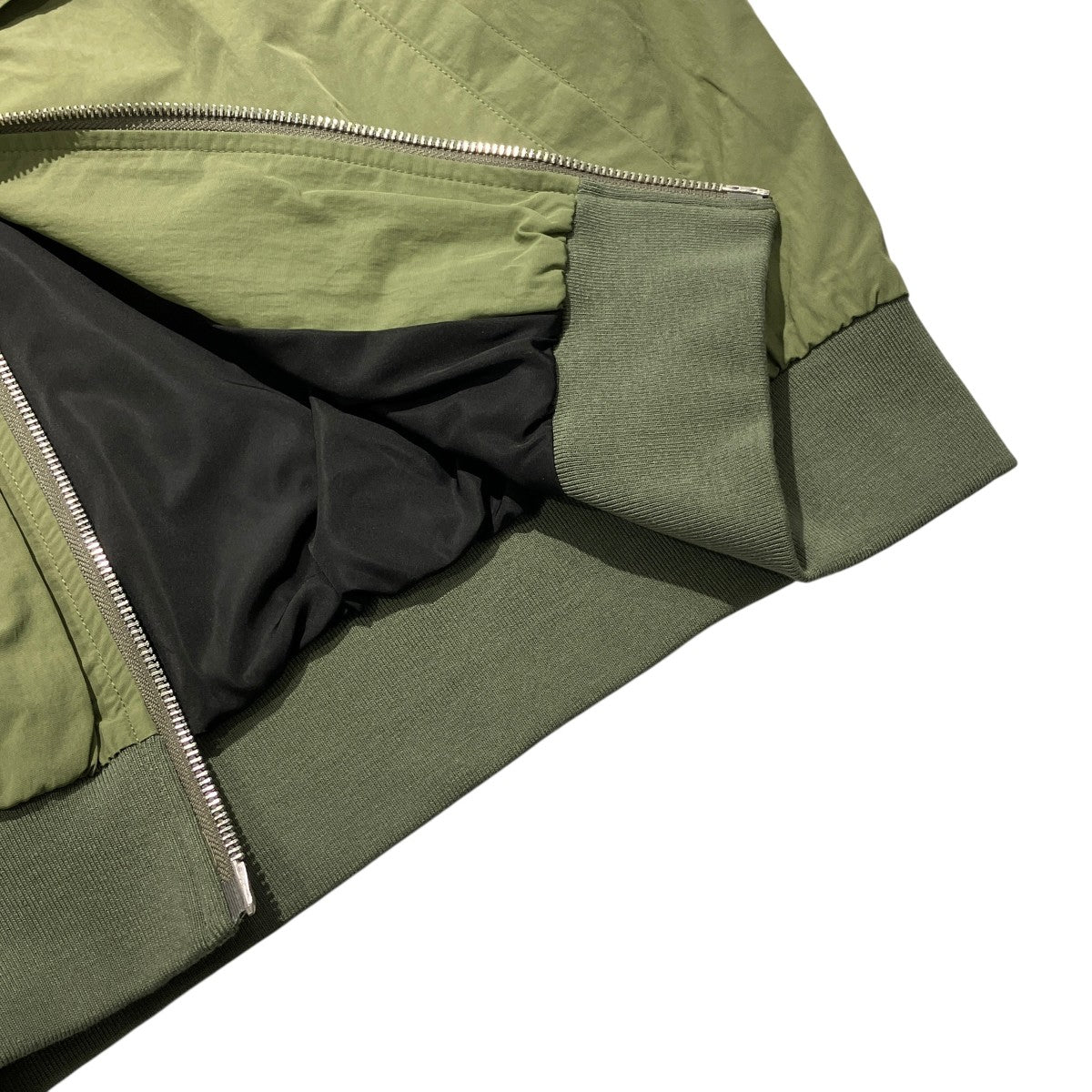 UTILITY JACKET OLIVEジップアップジャケットad2417