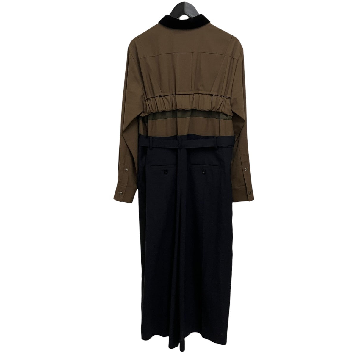 22AWドッキングシャツワンピース22-06171
