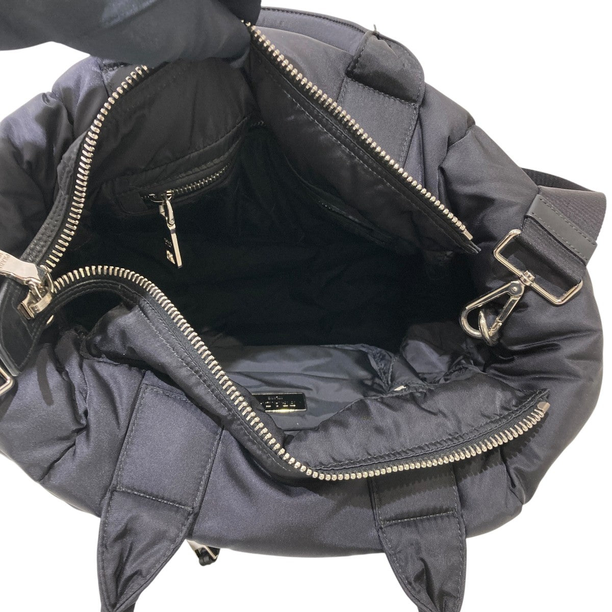 PRADA(プラダ) テスートボンバー トライアングルロゴ2WAYバッグBN2632