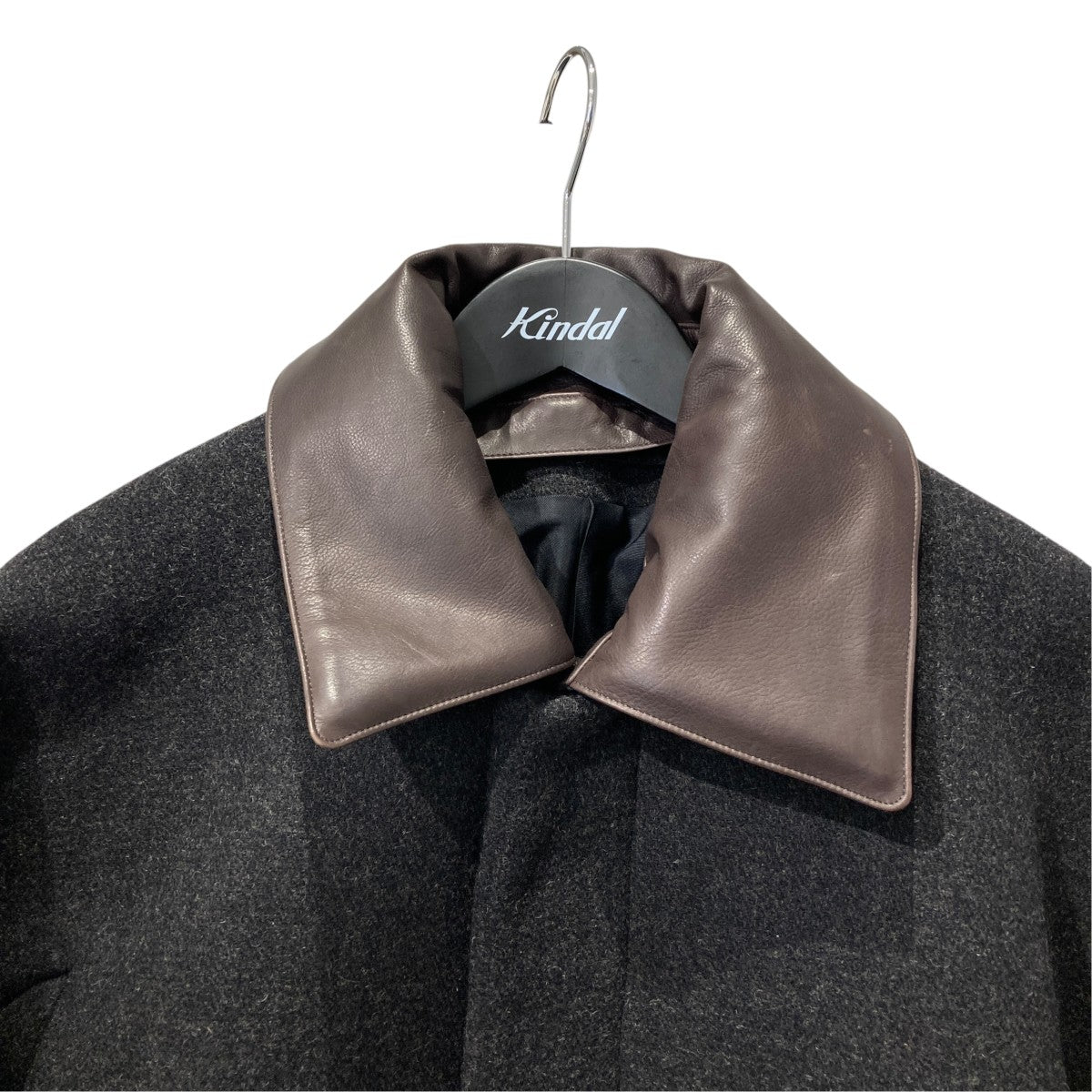 25AWSHETLAND WOOL DOUBLE CLOTH BLOUSONジャケットA25AB04HD