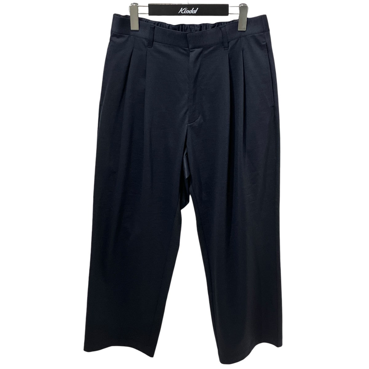 36G Wool TrousersタックワイドパンツBN25A-005