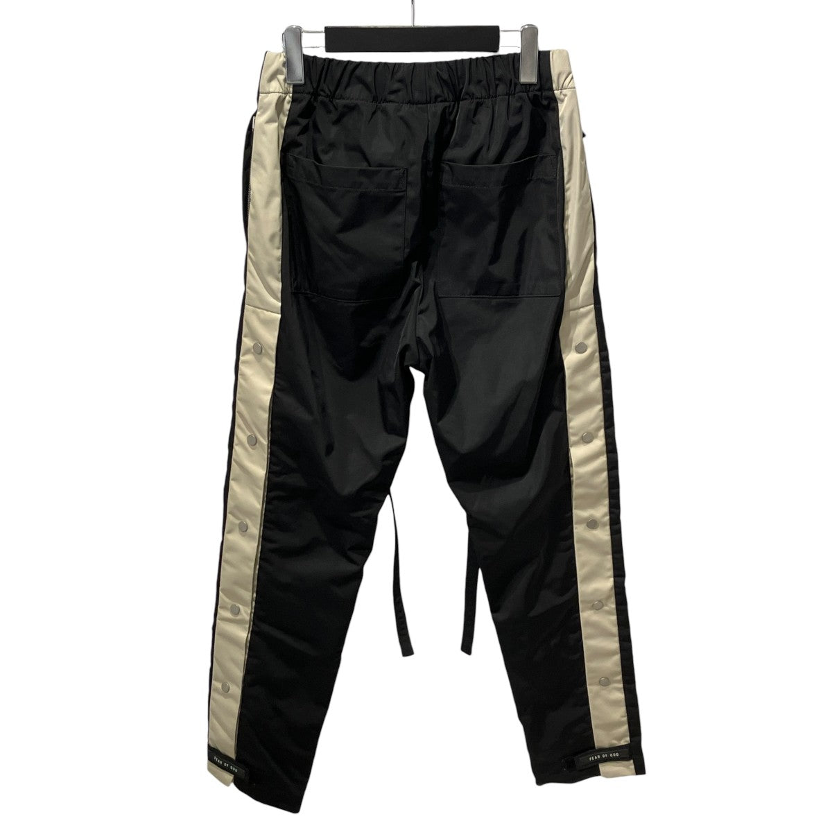 SIX COLLECTION STRIPED BAGGY TEARAWAY TROUSERSナイロンパンツ6H19-4007