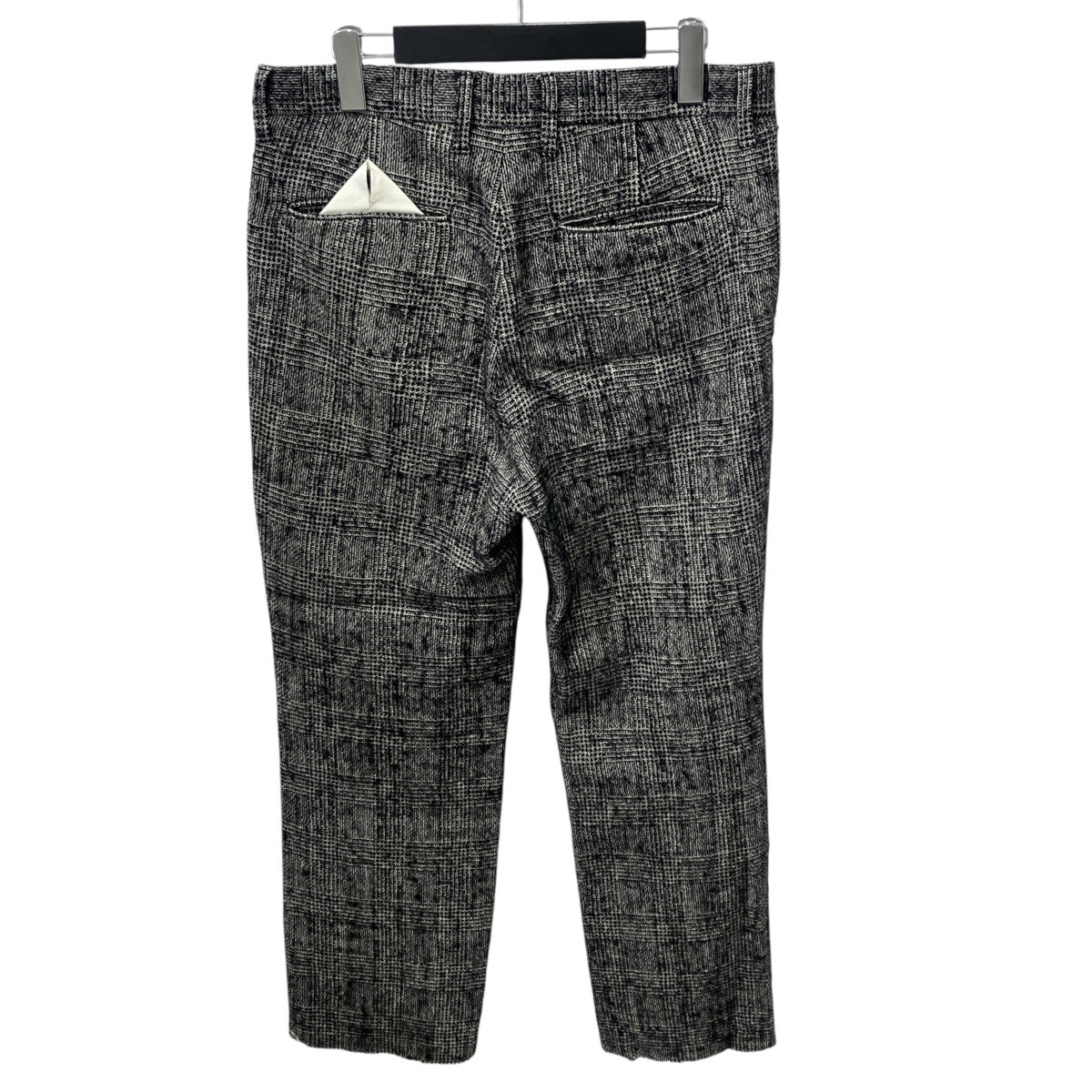 ウールアルパカグレンチェックツイードパンツMID18AW-P04A
