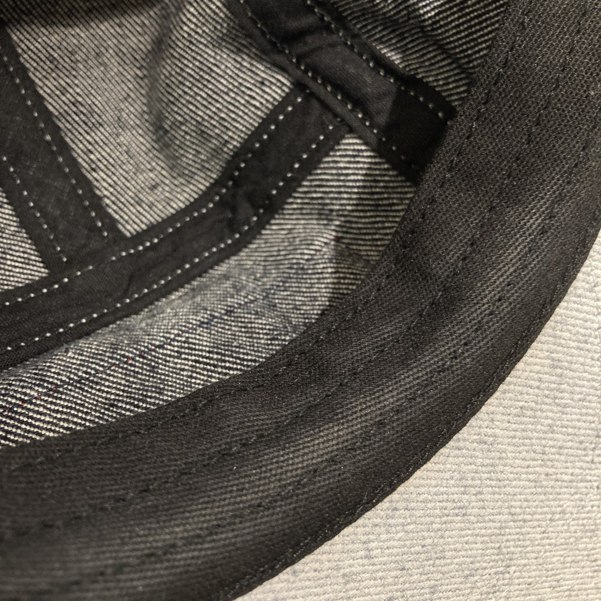 24SSCoated Denim Camp Capキャップ
